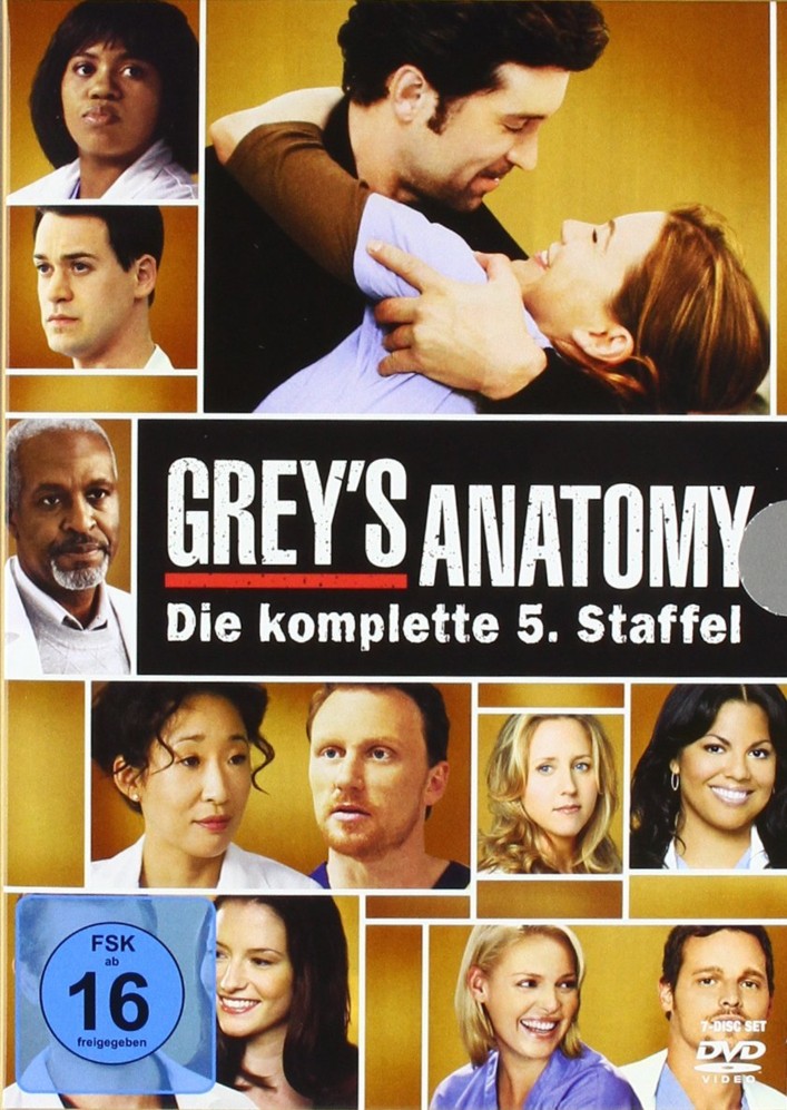 Greys (Greys) Anatomy (Die komplette 5. Staffel)  7 DVD  101