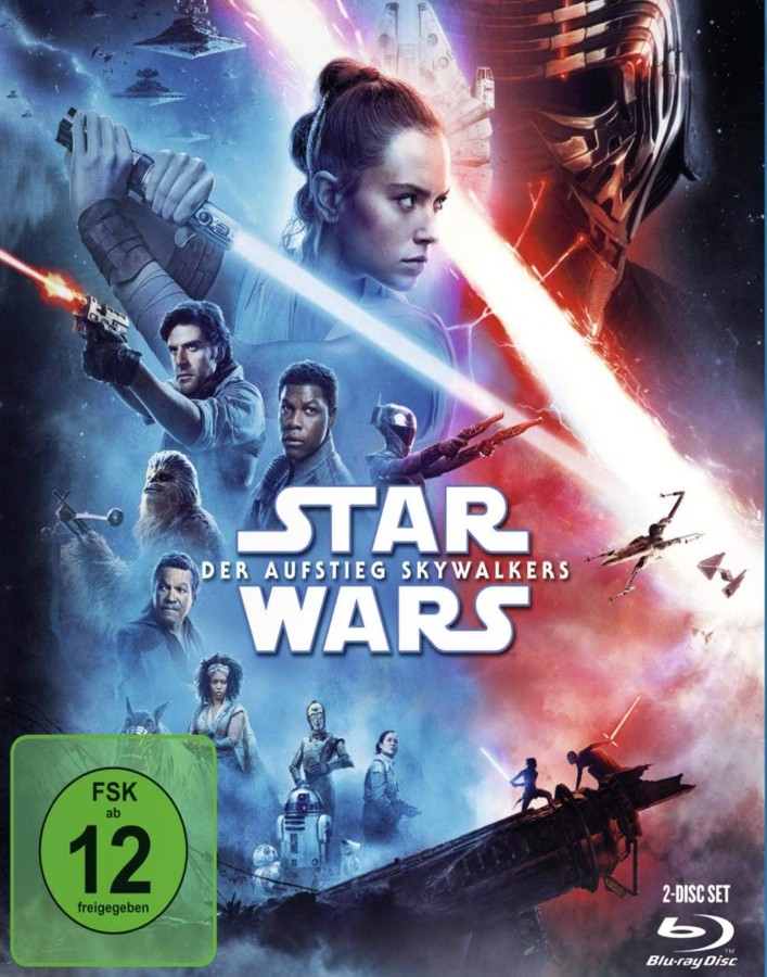 Star Wars 7 + 8 + 9 Erwachen Macht, Letzten Jedi, Aufstieg Skywalkers Bluray eBay